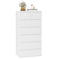 Wade Logan Baldvina 7 Drawer Chest 23.6" W, White, New in Box $499