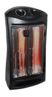 Beyond Flame 1500-Watt Black Electric Tower Quartz Infrared Space Heater with Thermostat On Working $199