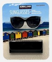 Kirkland Signature Polarized Anti-Reflective Lenses Sunglasses with Case New In Box $79