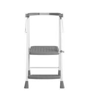 Cosco 2-Step Kitchen Stepper Adult/Kids Folding Step Stool (Steel/Resin), 7 ft. 10 in. Reach, 225lbs. Load Capacity ANSI Type-2 New In Box $199