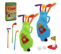 High Bounce Kids Golf Clubs, Toddler Golf Set, 2 Golf Carts, 3 Golf Clubs, 1 Practice Hole, and 6 Balls, for 2+ Year Old Boys and Girls - Toddler Golf Play Set, Mini Golf Game, Outdoor Sports Toy New In Box $89