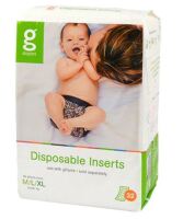 gDiapers Disposable Inserts Fits gPants Sizes: M/L/XL 13-36+ lbs - 32 Count New