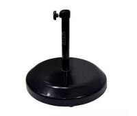 California Umbrella 75 lb. Patio Umbrella Base with Wheels in Black New Open Box $219