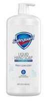 Safeguard Liquid Hand Soap, Micellar Deep Cleansing, Fresh Clean Scent (40 oz.) New