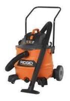 RIDGID HD1800 16 Gallon 6.5-Peak HP NXT Wet/Dry Shop Vacuum with Cart New in Box $299