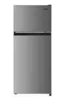 Magic Chef 18.5 in. W, 4.5 cu. ft. 2-Door Mini Refrigerator, with Freezer in Platinum Steel $399