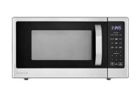 Vissani 1.1 cu. ft. Countertop Microwave in Fingerprint Resistant Stainless Steel On Working $199