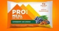 Probar Mean on The Go Superberry and Greens Meal Bar, 3 oz / Probar Meal On The Go Peanut Butter Chocolate Chip, 3 Ounce / Assorted