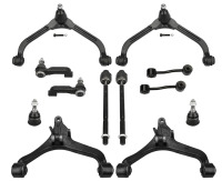 DRIVESTAR 12PCS K3198 K641558 K641559 K3199 K7391 ES3535 ES3536 EV402 Suspension Kit Control Arms w/Ball Joint, fit 2002 2003 2004 for Jeep Liberty, 2.4L & 3.7L New Open Box $319