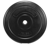 Fitvids Vinyl Standard 1-Inch Single Plate Weight Plate for Strength Training and Weightlifting 25lbs / 15lbs / 10lbs Assorted $299