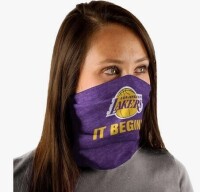 NBA Los Angeles Lakers Neck Gaiter New with Tags Prepriced $14.99