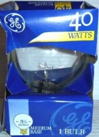 GE 40 Watt, 410 Lumens Single Light Bulb New In Box