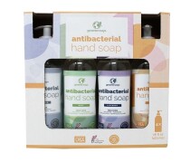 Greenerways Antibacterial Hand Soap | Made in USA | Citrus, Lavender, Mint & Unscented 4Pack | Sulfate-Free, Paraben-Free, Cruelty-Free, Vegan Hand Wash | 16 Fl Oz New In Box $79