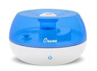 Crane 0.2 Gal. Personal Ultrasonic Cool Mist Tabletop Humidifier for Small Rooms up to 160 sq. ft. New In Box $79