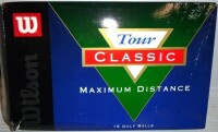 Wilson Tour Classic Maximum Distance Golf Balls 15 Count New In Box $79