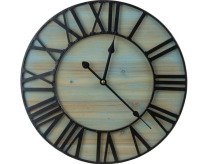 Sorbus 16-Inch Large Wall Clock - Centurian Roman Numeral Style - Modern Home Decor - Metal Wood Decorative Analog Clock New In Box $79