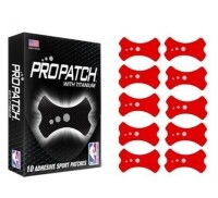 Propatch with Titanium Adhesive Sports Patches - RED 10 Count New In Box