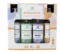 Greenerways Antibacterial Hand Soap | Made in USA | Citrus, Lavender, Mint & Unscented 4Pack | Sulfate-Free, Paraben-Free, Cruelty-Free, Vegan Hand Wash | 16 Fl Oz New In Box $79