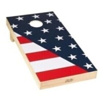 Cornhole Board Decal 2'x4' USA Flag Decal New $69