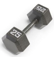 Weider Hex Dumbbell 25 Lbs WNHD2520 New $99