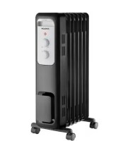 Pelonis 1,500-Watt Oil-Filled Radiant Electric Space Heater with Thermostat On Working $109