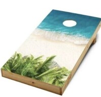 Cornhole Board Decal 2'x4' Tropical Decal New $69