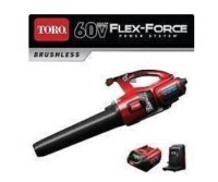 Toro Flex Force 60-Volt Max Brushless and Cordless Leaf Blower with 2.5-Ah Battery and Charger 51822 New in Box $599