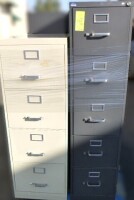 Hon 4 / 5 Drawer Metal Filing Cabinet