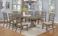 Canora Gray Stevan Extendable Dining Set Table with 2 Chairs (3 Boxes) New Floor Model $2499