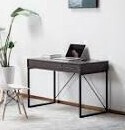 Ashley 47" Traditional Lift-Top Home Office Desk with Drawer, Dark Brown New in Box $599