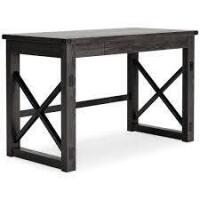 Ashley 47" Traditional Lift-Top Home Office Desk with Drawer, Dark Brown New in Box $599