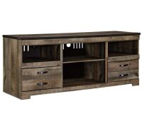 Ashley Furniture Trinell 2 Door 60" TV Stand with Open Center Shelving New Shelf Pull $499