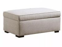 Lane Home Furnishings 4002br Storage Ottoman in Brody Hematite Brand New $599 (Similar to picture)