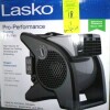 Lasko 11.2 in. 3 Speeds Blower Fan in Gray with Carry Handle, Circuit Breaker, Power Outlets, High Velocity Utility Pivoting On Working $199 - 2