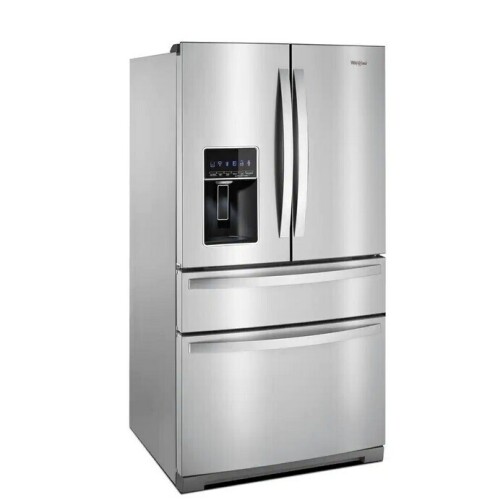 Whirlpool WRX986SIHZ - 26 cu ft 4-Door French Door Refrigerator with Ice Maker, Water and Ice Dispenser (Fingerprint Resistant Stainless Steel) with Handles New In Box $3899