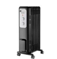 Pelonis 1,500-Watt Oil-Filled Radiant Electric Space Heater with Thermostat New In Box $109