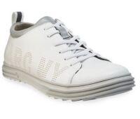 Andrew Marc New York Pair of Men's Mny Perforated Sneakers, White Size 12