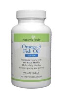 Nature Pr 11782700 Omega-3 Fish Oil Supplement Natures Pride 1000 Mg Softgel 90 Per Bottle