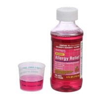 ASSURED Childrens Allergy Relief, Cherry Flavor - Compare to Childrens Benedryl - Oral 12.5mg - 4oz