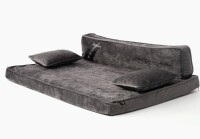 Precious Tails Orthopedic Modern Sofa Pet Bed in Gray, M (20x30 inch) New $79