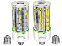 TJBB 2 Pack 100W Led Corn Cob Light Bulb, E26/E39 Base led Bulb (250-400W MH/HPS Replace) Indoor Outdoor Lighting for Garage Warehouse High Bay Parking Lot Wall Pack New In Box $109