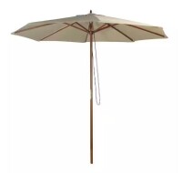 Shadefactory 9 ft. Market Patio Umbrella in Natural $199