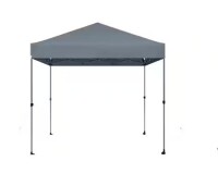 Everbilt 8 ft. X 8 ft. Grey Straight Leg Instant Canopy Pop Up Tent Sto-N-Go $209