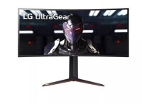 LG 34" UltraGear Curved WQHD Nano IPS 1ms 144HZ HDR 400 Monitor with G-SYNC Compatibility Damaged Screen $599