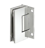 Alumax Shower Door Hinge in Heavy Duty Short Back Plate with Chrome Finish, 2-Pack New In Box $199