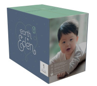 Earth & Eden Baby Diapers Size 1, 176 Count / Honest Company Gentle and Absorbent Baby Diapers SIze 1, 160 Count New In Box Assorted