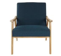 Office Star Products Weldon Klein Azure fabric Chair with Brushed Frame New In Box $299