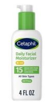 Cetaphil Daily Face Moisturizer with SPF 15 Fragrance Free - 4 fl oz / Cetaphil Gentle Skin Cleanser Normal to Dry Skin 8 fl oz / Assorted New Assorted