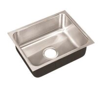 Just Manufacturing 18-Gauge Type 304 Stainless Steel 16 in. O.D. x 20 in. Single Bowl Undermount Kitchen Sink New In Box $499