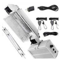 XAMT 1000W DE System Complete Fixture Double Ended Grow Lights Kits for Indoor Plants Includes 1000 Watt Super Lumens HPS Bulb with Digital Dimmable Ballast 120-240V, New in Box $699.99